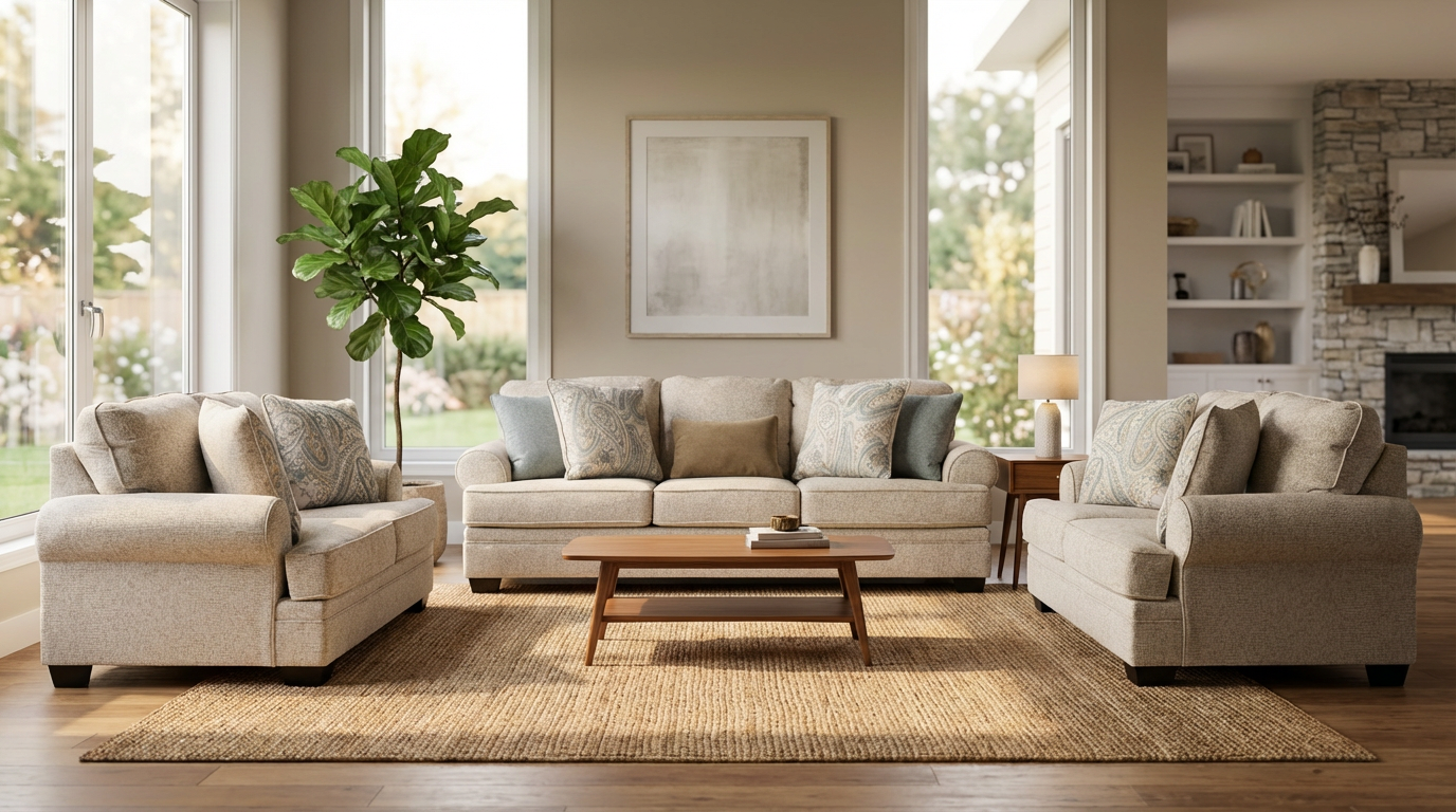 Auralith Sofa set (3+2+2)