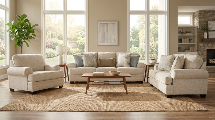 Auralith Sofa set (3+2+1)