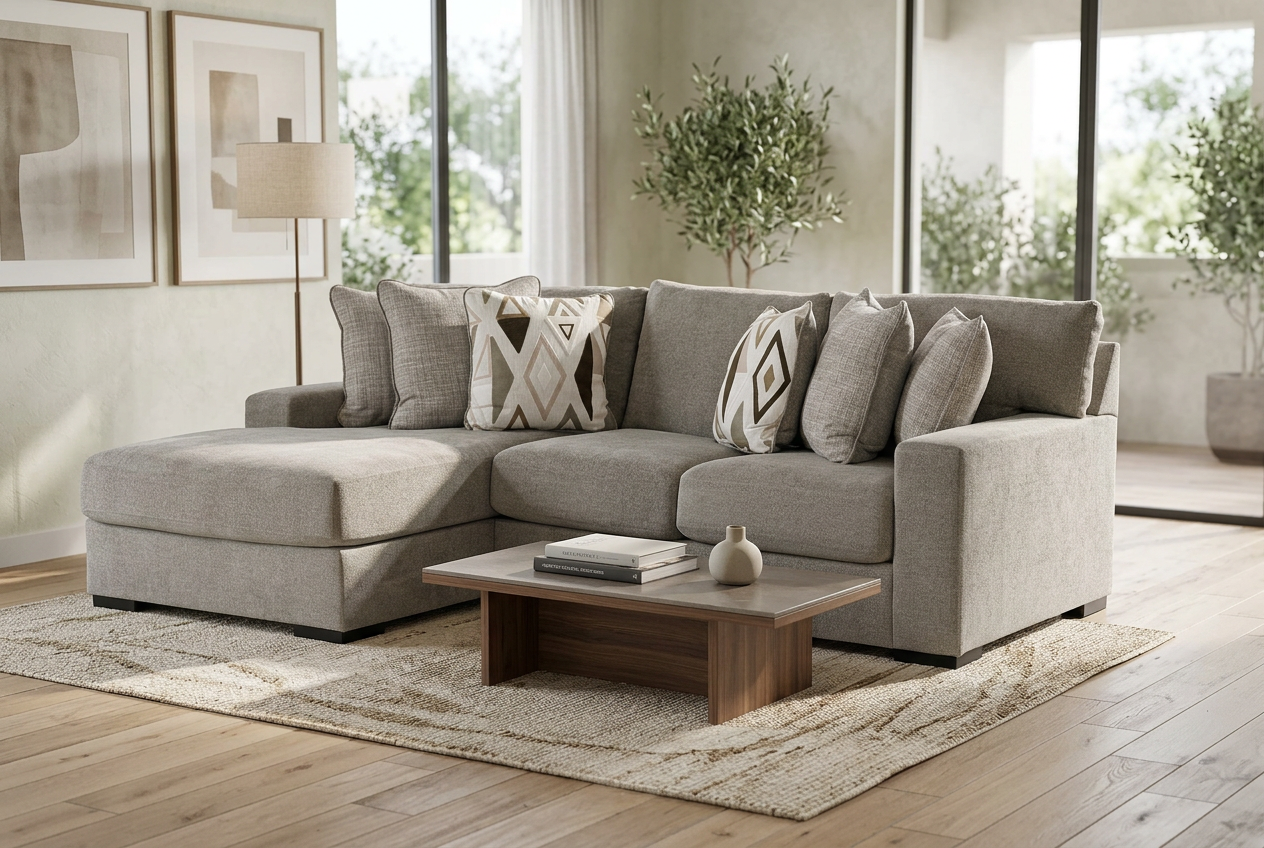 Nuvin 2-piece Sectional Sofa Set