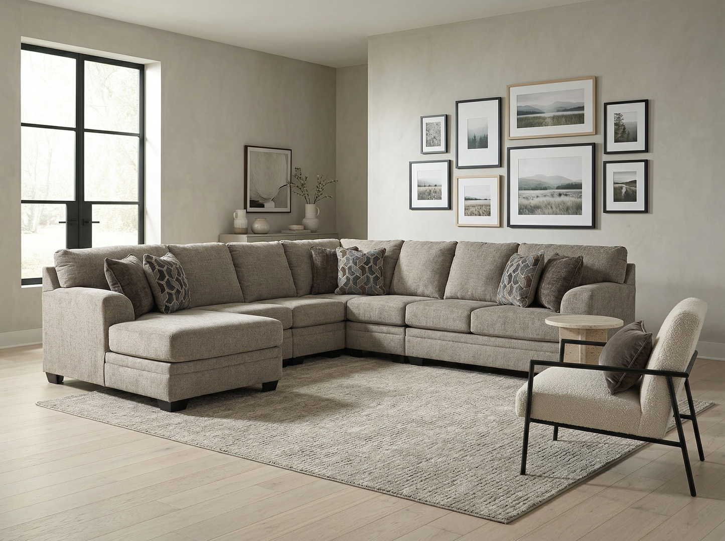 Zarell Sectional sofa set