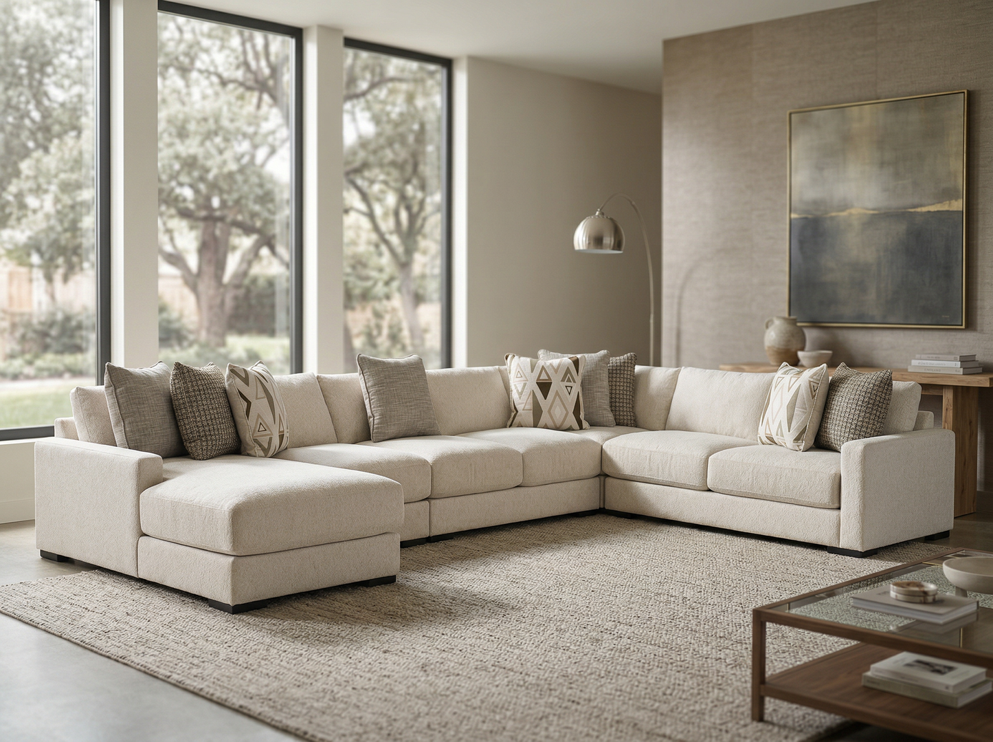 Brivelle 5-piece Sectional Sofa Set