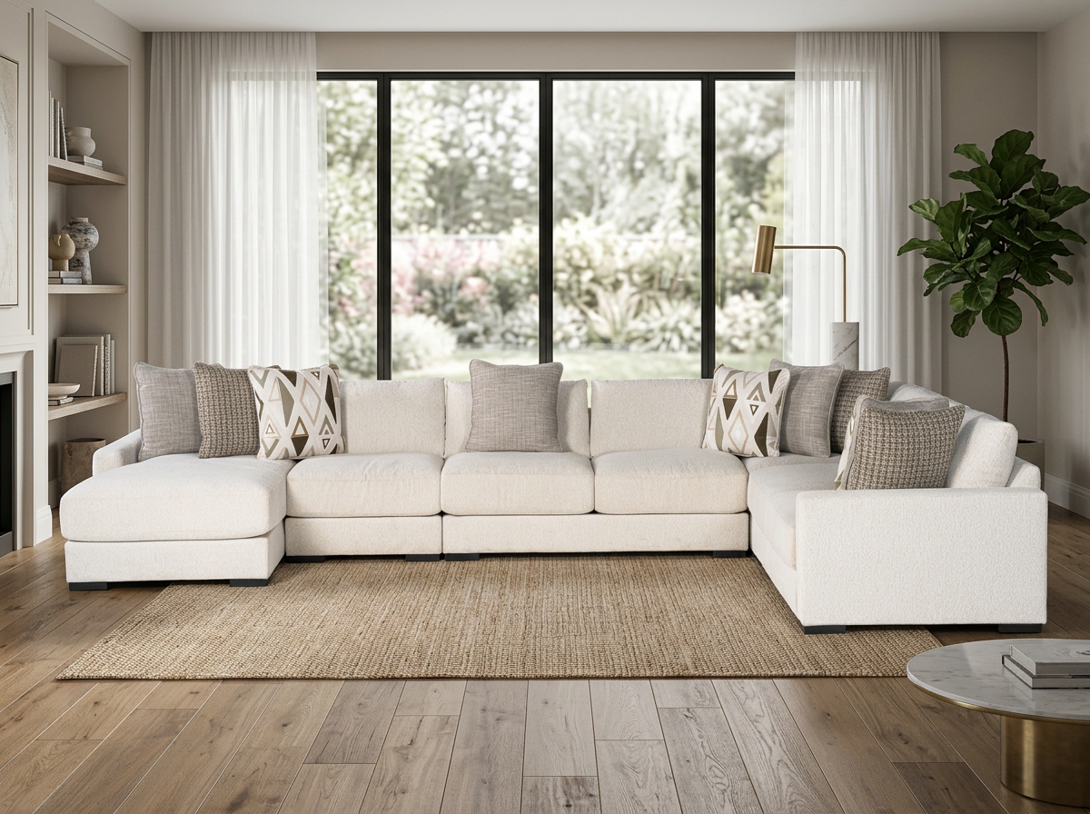 Brivelle 5-piece Sectional Sofa Set