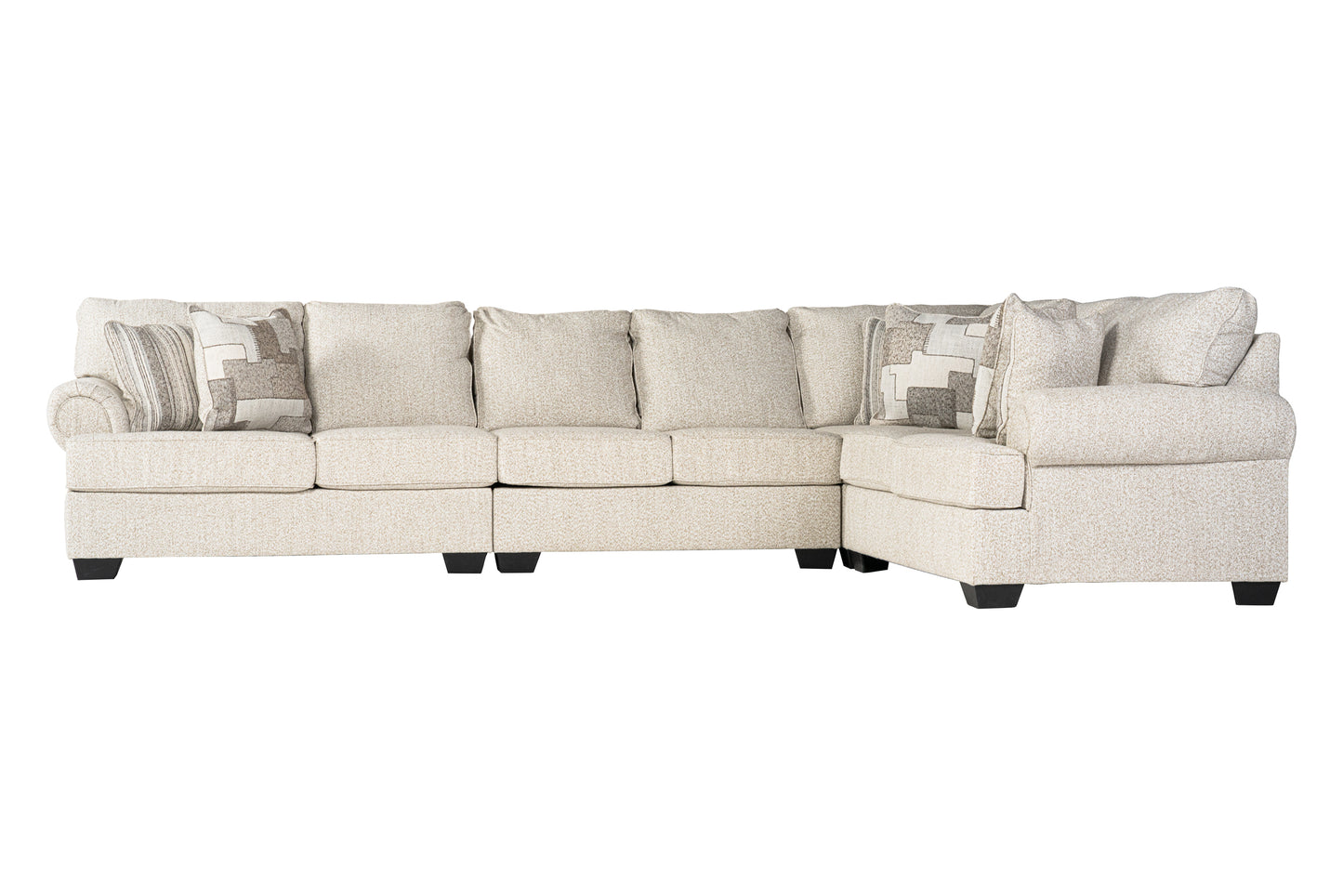 Veloura 4-piece Sectional Sofa Set