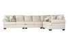 Veloura 4-piece Sectional Sofa Set