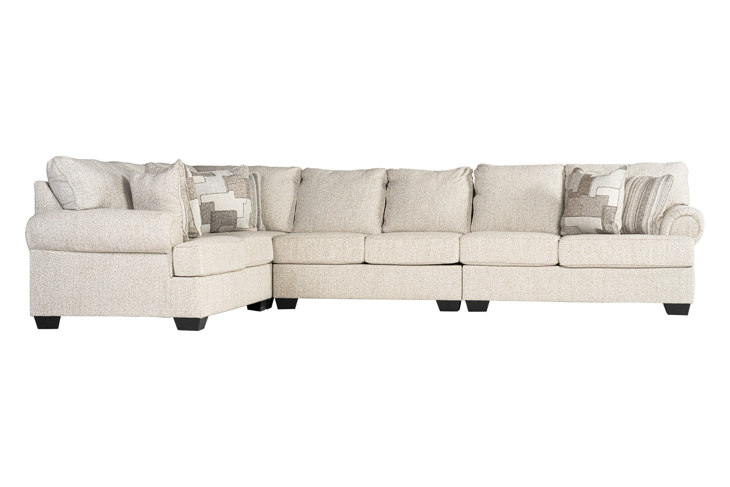 Veloura 4-piece Sectional Sofa Set