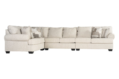 Veloura 4-piece Sectional Sofa Set