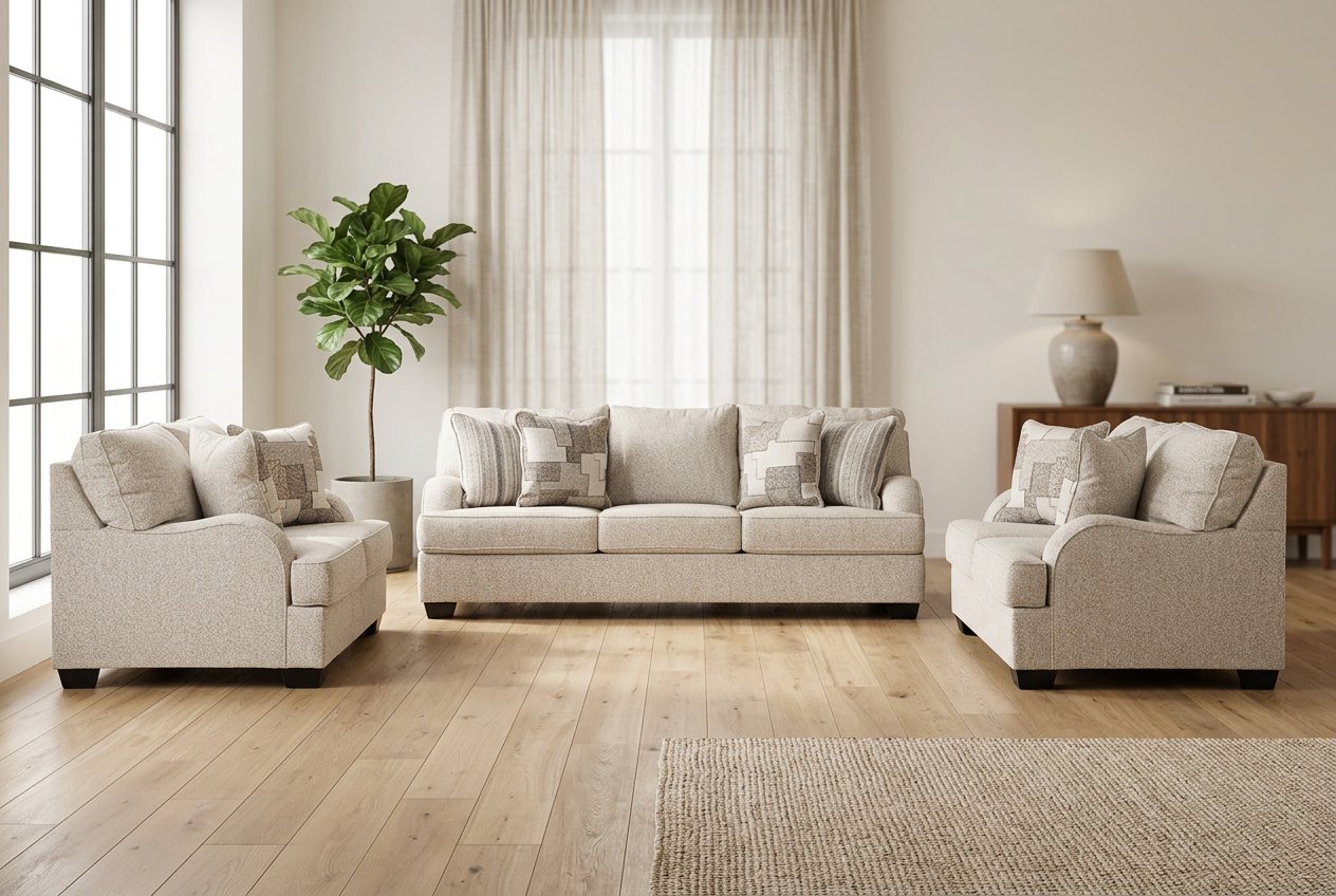 Corlan Sofa set (3+2+2)