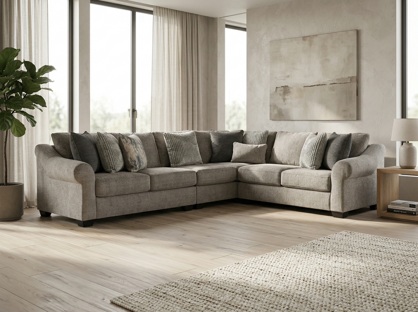 Aurelis 4-piece Sectional Sofa Set