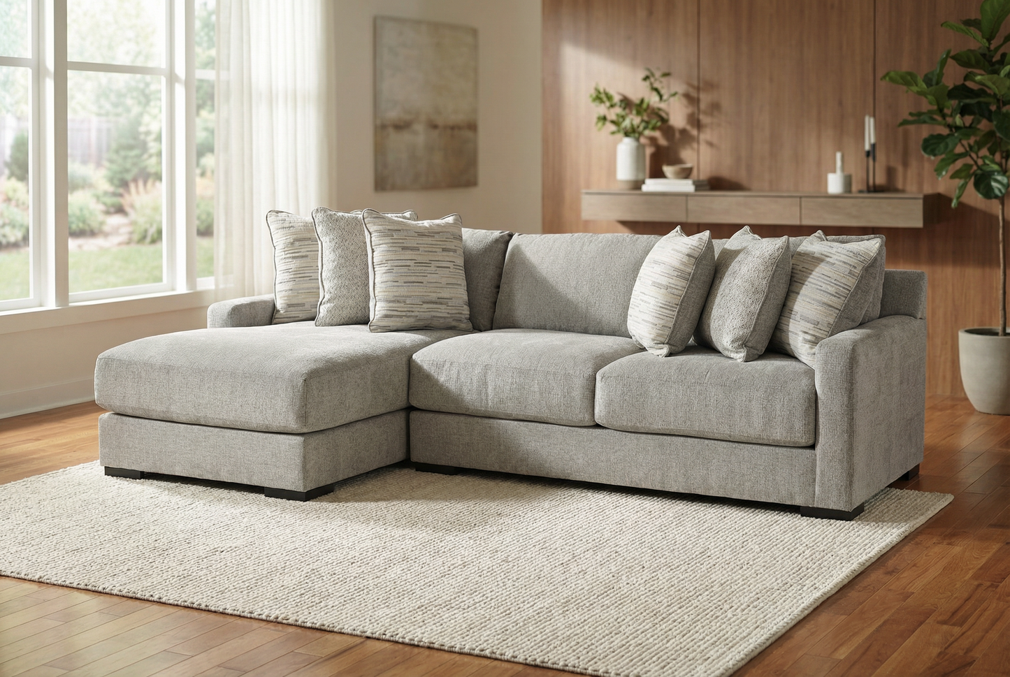 Zephen 2-piece Sectional Sofa Set