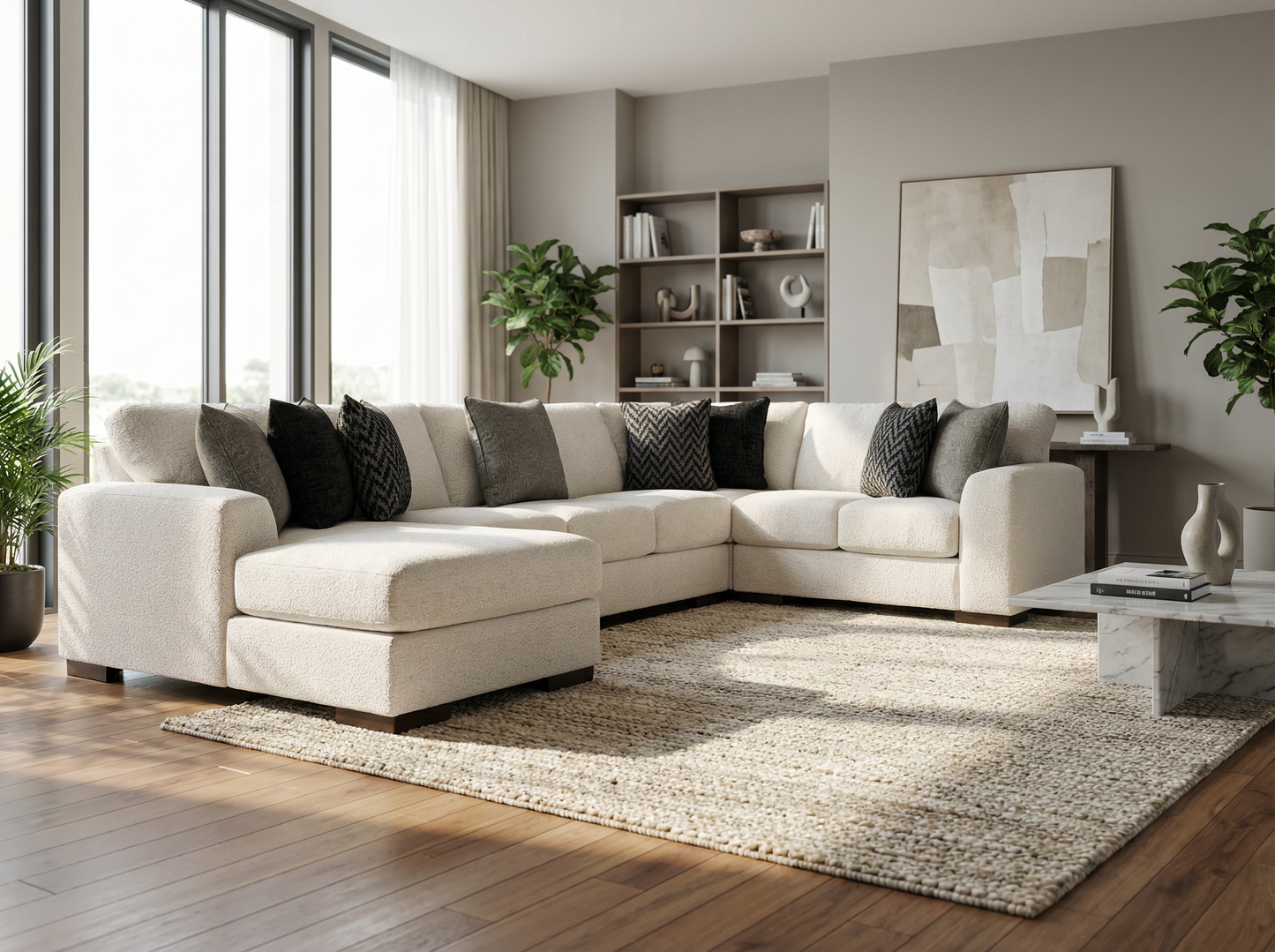 Orvelle 5-piece Sectional Sofa Set