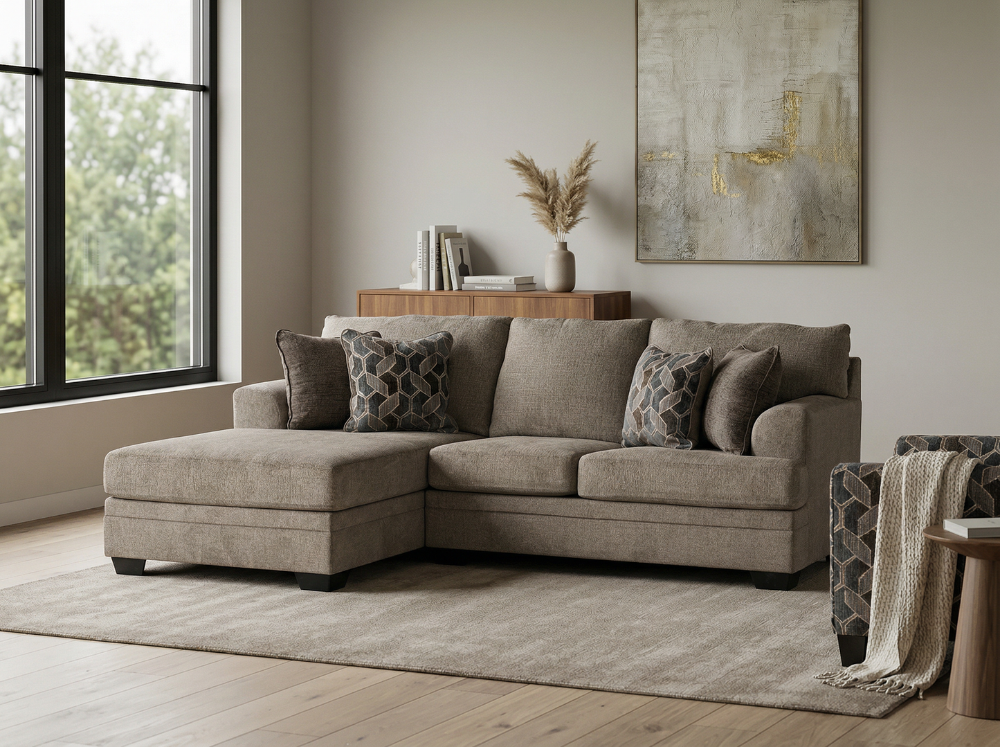 Zarell 2-piece Sectional Sofa Set