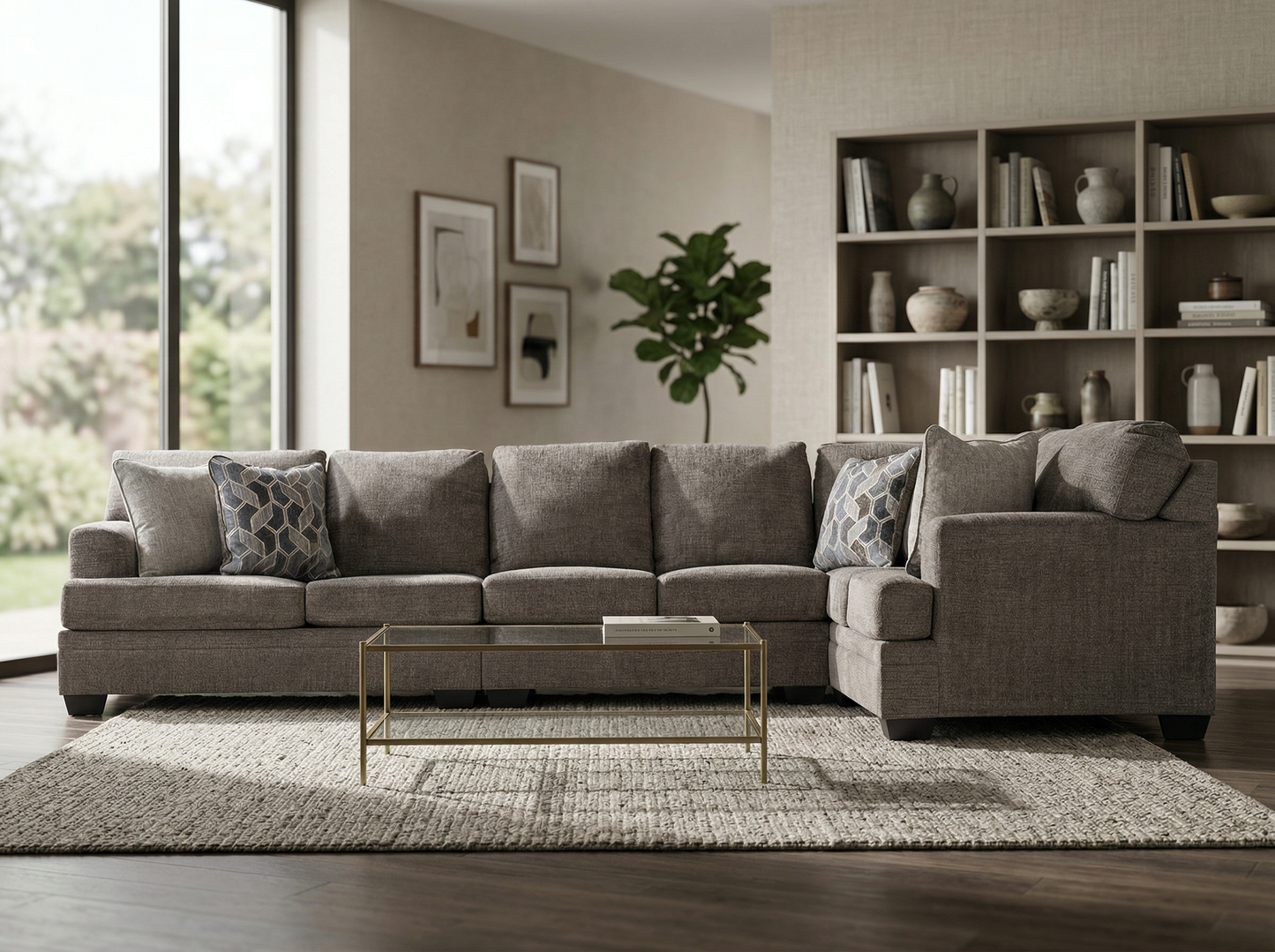 Avellin 4-piece Sectional Sofa Set