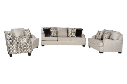 Valerano Sofa Set (3+2+2+Accent chair)