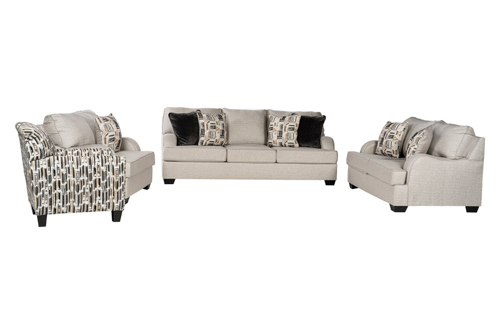 Valerano Sofa Set (3+2+1+Accent chair)