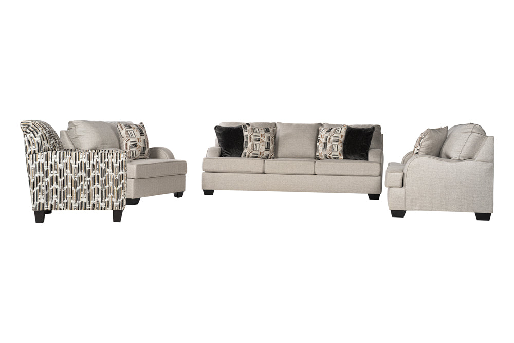 Valerano Sofa Set (3+2+2+Accent chair)