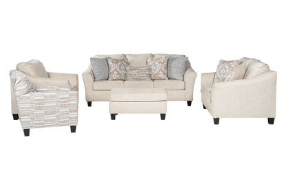 Elkmoor Sofa Set (3+2+1) +Ottoman+Accent chair
