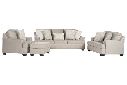 Velvet Beast Sofa Set (3+2+1+ottoman)