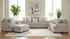 Velvet Beast Sofa Set (3+2+1+ottoman)