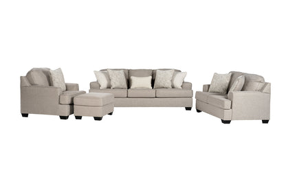 Velvet Beast Sofa Set (3+2+1+ottoman)