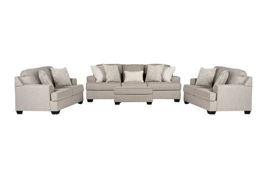 Velvet Beast Sofa Set (3+2+2+ottoman)