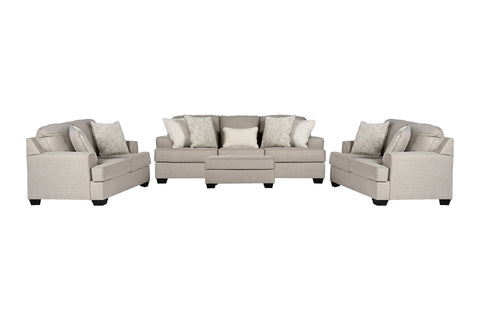 Velvet Beast Sofa Set (3+2+2+ottoman)