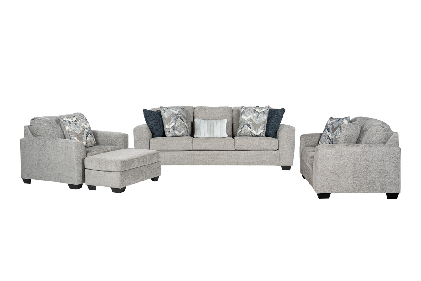 Astoria Sofa (3+2+1) + Ottoman