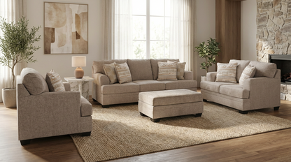 Chesterfield Sofa Set (3+2+1+ottoman)