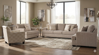 Chesterfield Sofa Set (3+2+1+Accent chair)