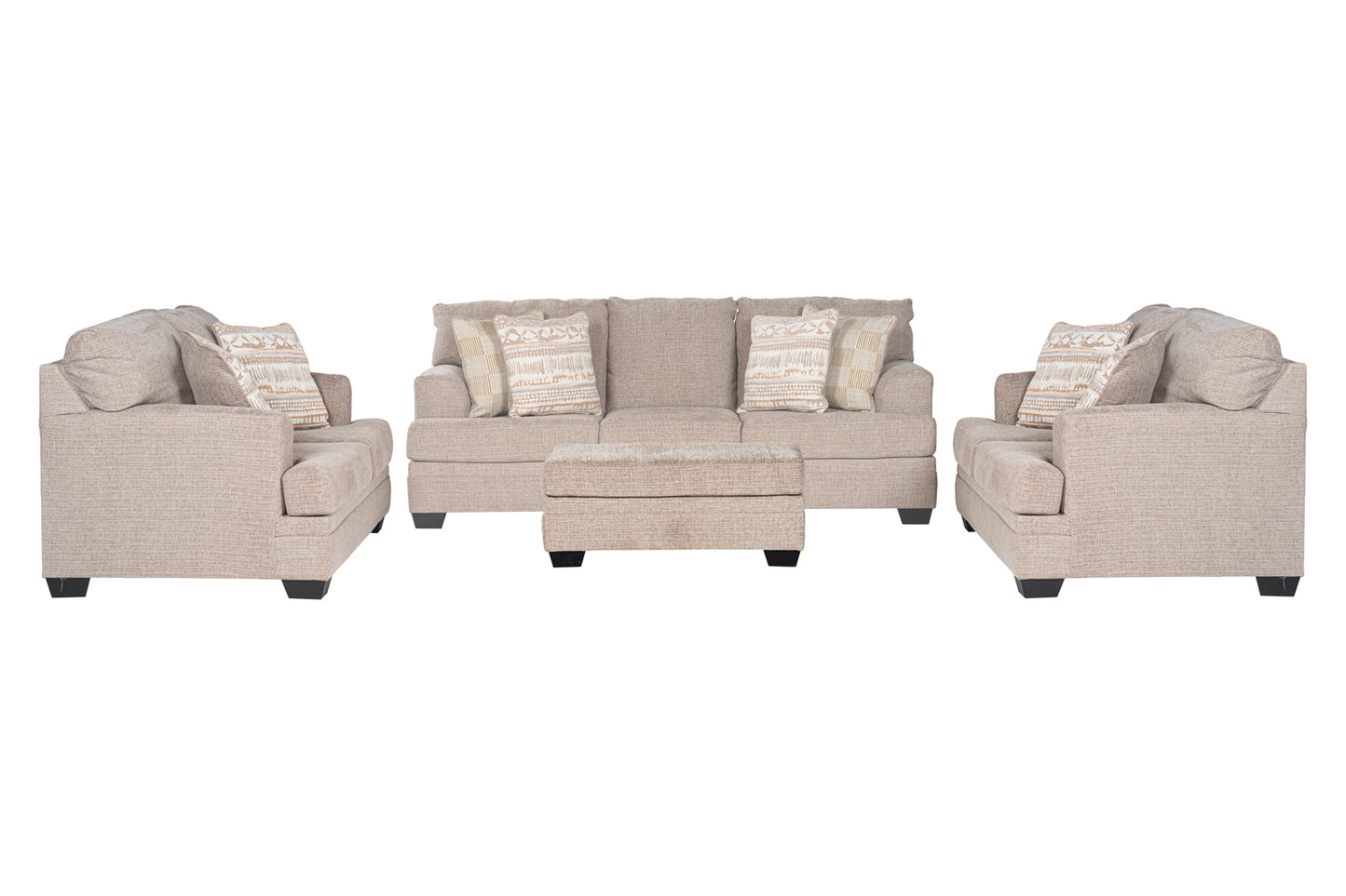 Marlowe Sofa Set (3+2+2+ottoman)