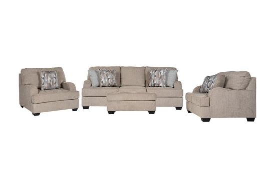 Branwyn Sofa set (3+2+1+ottoman)