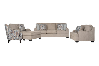 Branwyn Sofa set (3+2+1+Accent chair)