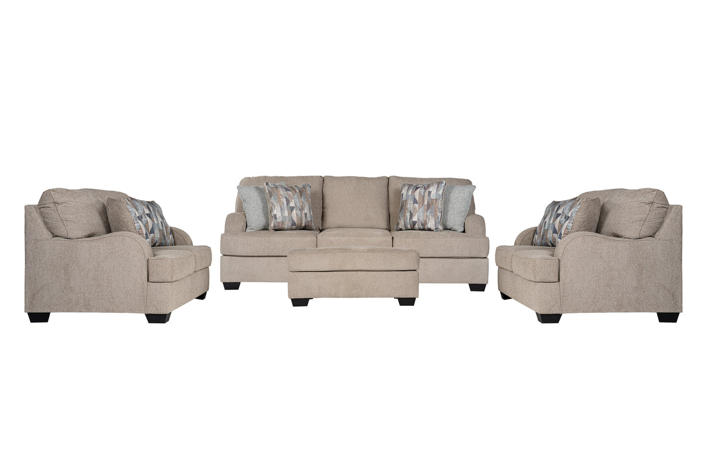 Branwyn Sofa set (3+2+2+Accent chair)