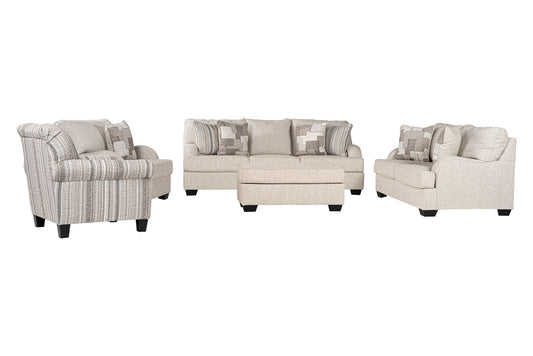Corlan Sofa set (3+2+1+ottoman+Accent chair)