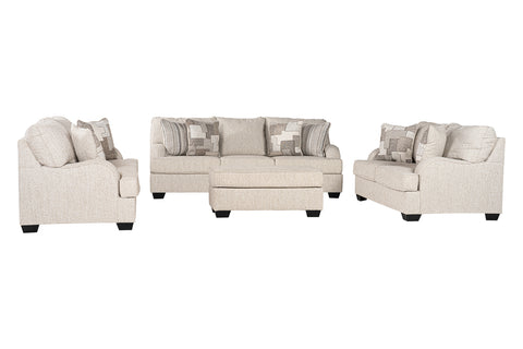 Corlan Sofa set (3+2+2+ottoman)