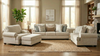Auralith Sofa set (3+2+1) + Ottoman