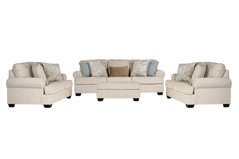 Auralith Sofa set (3+2+2) + Ottoman