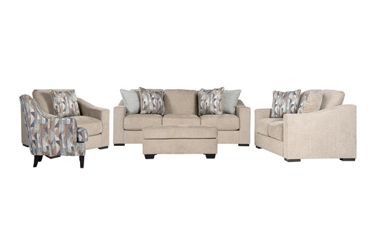 Selora Sofa set (3+2+1) + Accent Chair