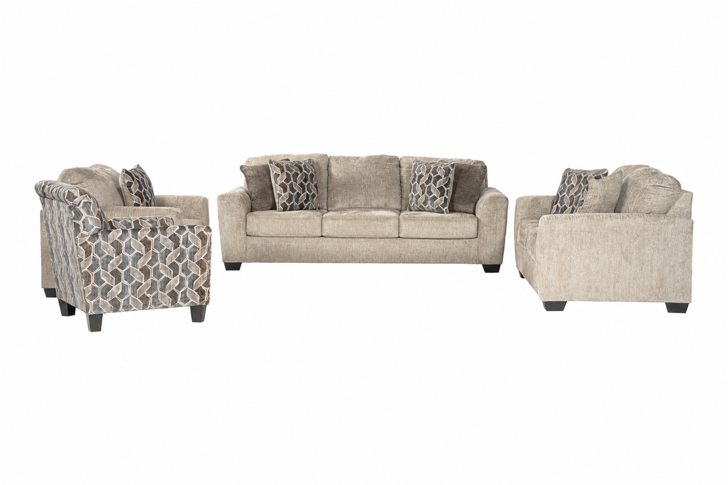 Livra Sofa (3+2+1) + Accent Chair