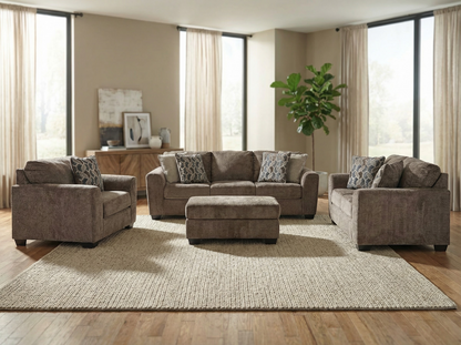 طقم أريكة نوكسفيرن (3+2+1) + أوتمان