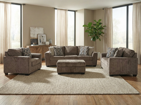 طقم أريكة نوكسفيرن (3+2+1) + أوتمان