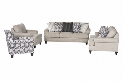 Splicers Sofa (3+2+1) + Accent Chair