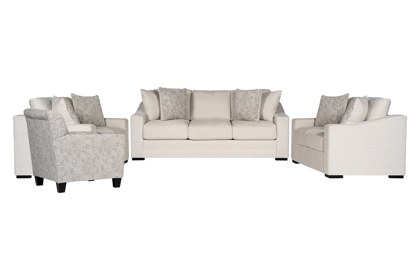 Anastasia Sofa Set (3+2+2+Accent chair)