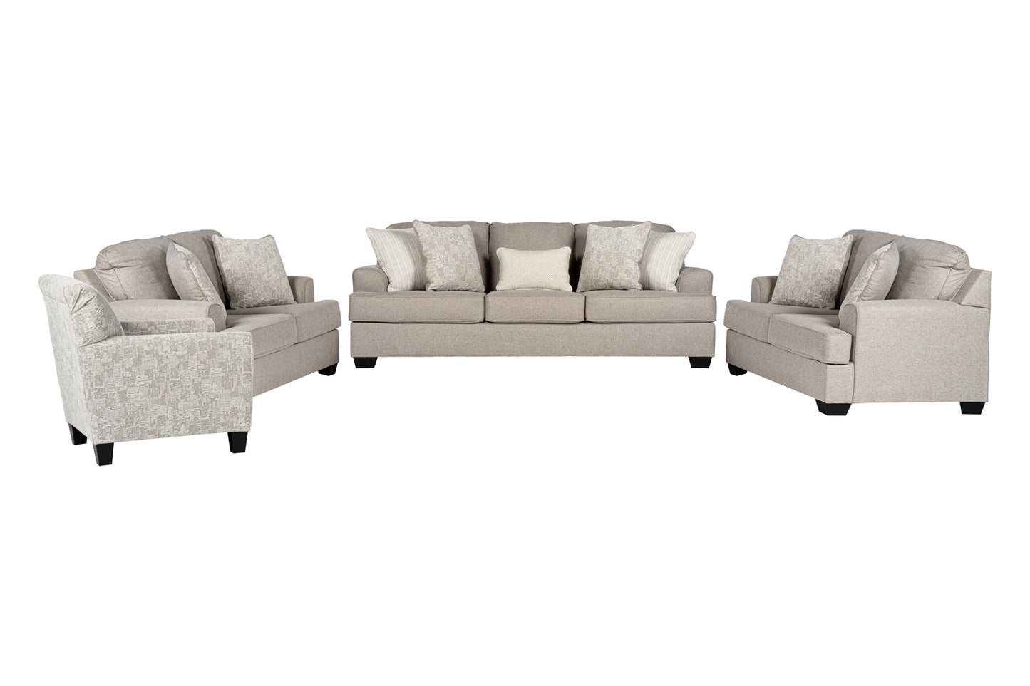 Velvet Beast Sofa Set (3+2+2+Accent chair)