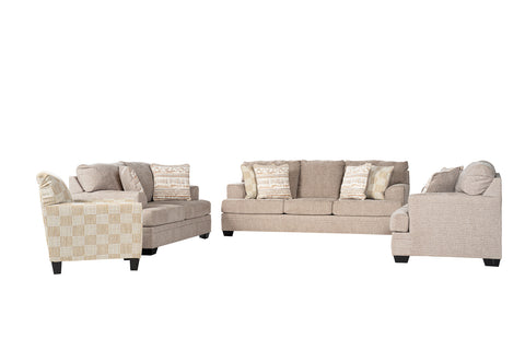 Chesterfield Sofa Set (3+2+2+Accent chair)