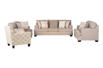 Chesterfield Sofa Set (3+2+2+Accent chair)