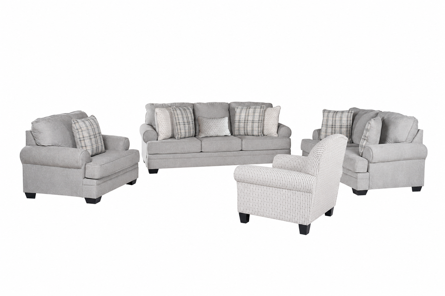 Marigold Sofa (3+2+1) + Accent Chair