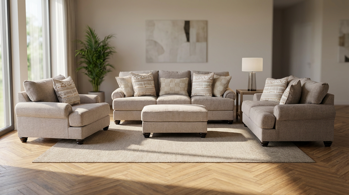Marlowe Sofa Set (3+2+1+ottoman)