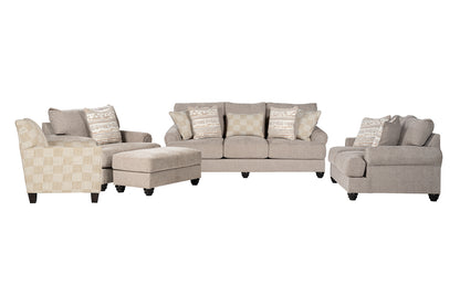 Marlowe Sofa Set (3+2+1+ottoman+Accent chair)