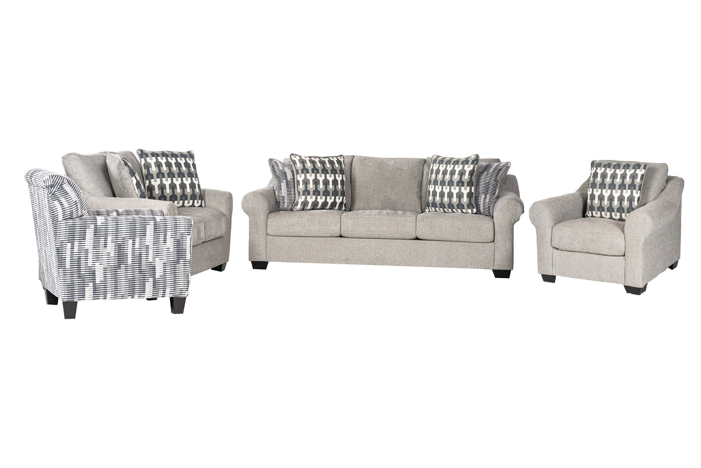 Ovell Sofa (3+2+1) + Accent Chair