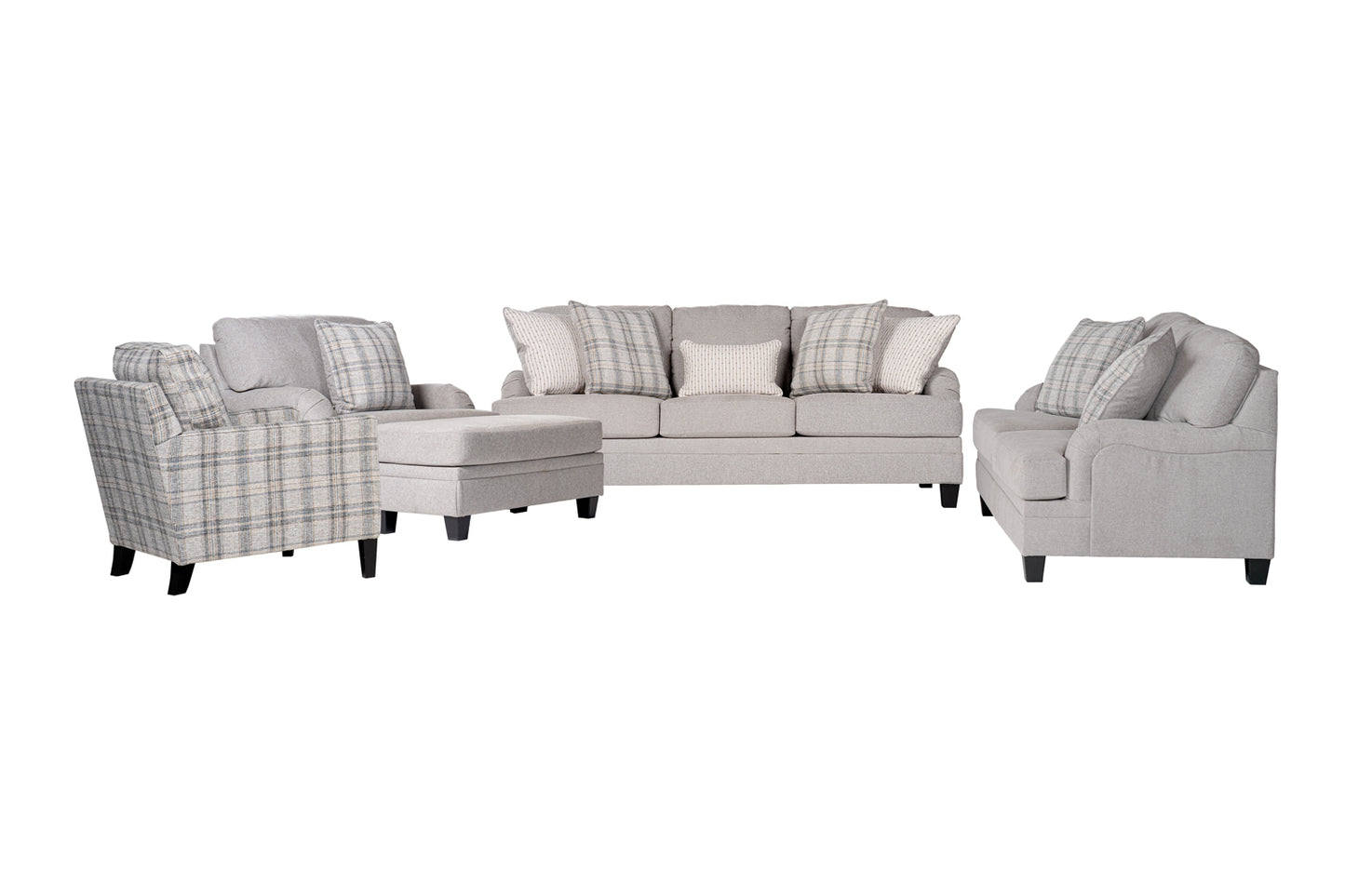 Pennington Sofa Set (3+2+1+Accent chair)
